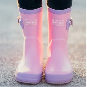 ‼️ 🩴 H O S T P I C K 👢‼️          LOVE & GROW PERFECTLY PINK RAIN-BOOTS
